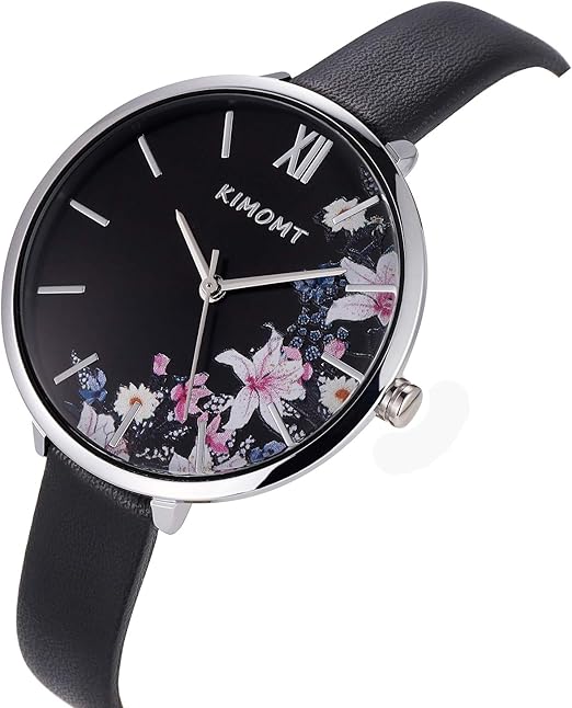 Damenuhren Lederband Luxus Quarzuhren wasserdichte Mode Kreative Armbanduhr für Damen Mädchen