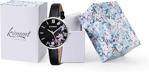 Damenuhren Lederband Luxus Quarzuhren wasserdichte Mode Kreative Armbanduhr für Damen Mädchen