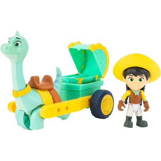 Jazwares - Dino Ranch - Fahrzeug - Min & Clovers Doktorwagen