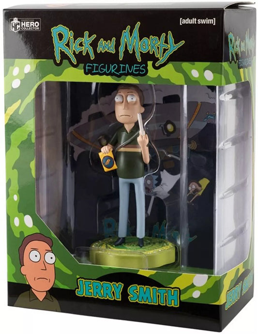 Rick And Morty - Jerry Smith - Figur Actionfigur HERO Collector 13 cm Groß