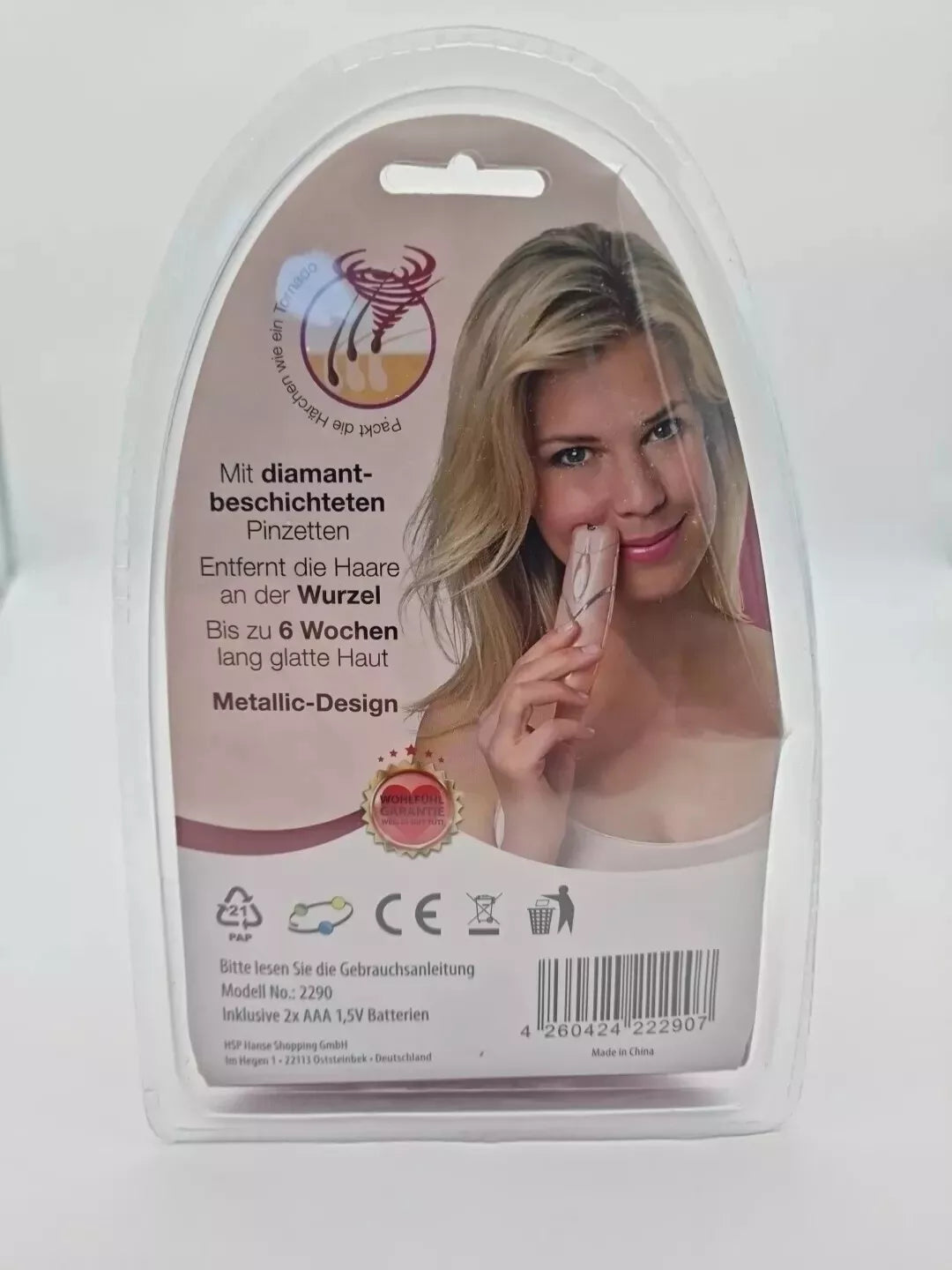 Epil Twist Profi Diamant-Epilierer pink